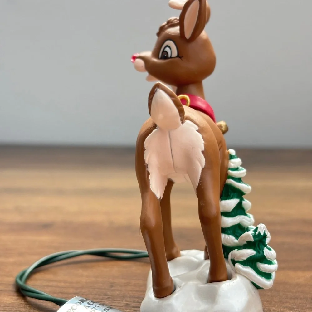HALLMARK Christmas Ornament RUDOLPH THE RED NOSED REINDEER Collectors Club 1995